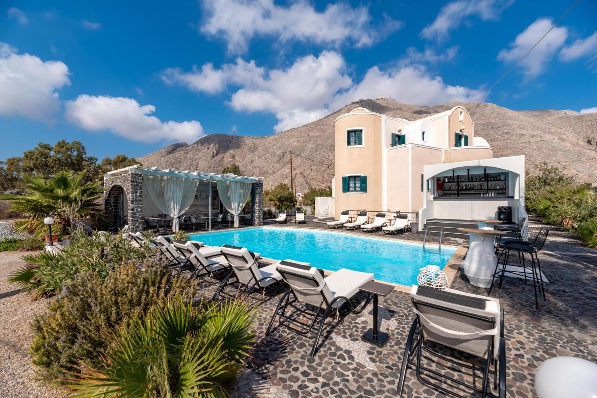 Villa Anemomilos Perissa ภายนอก รูปภาพ