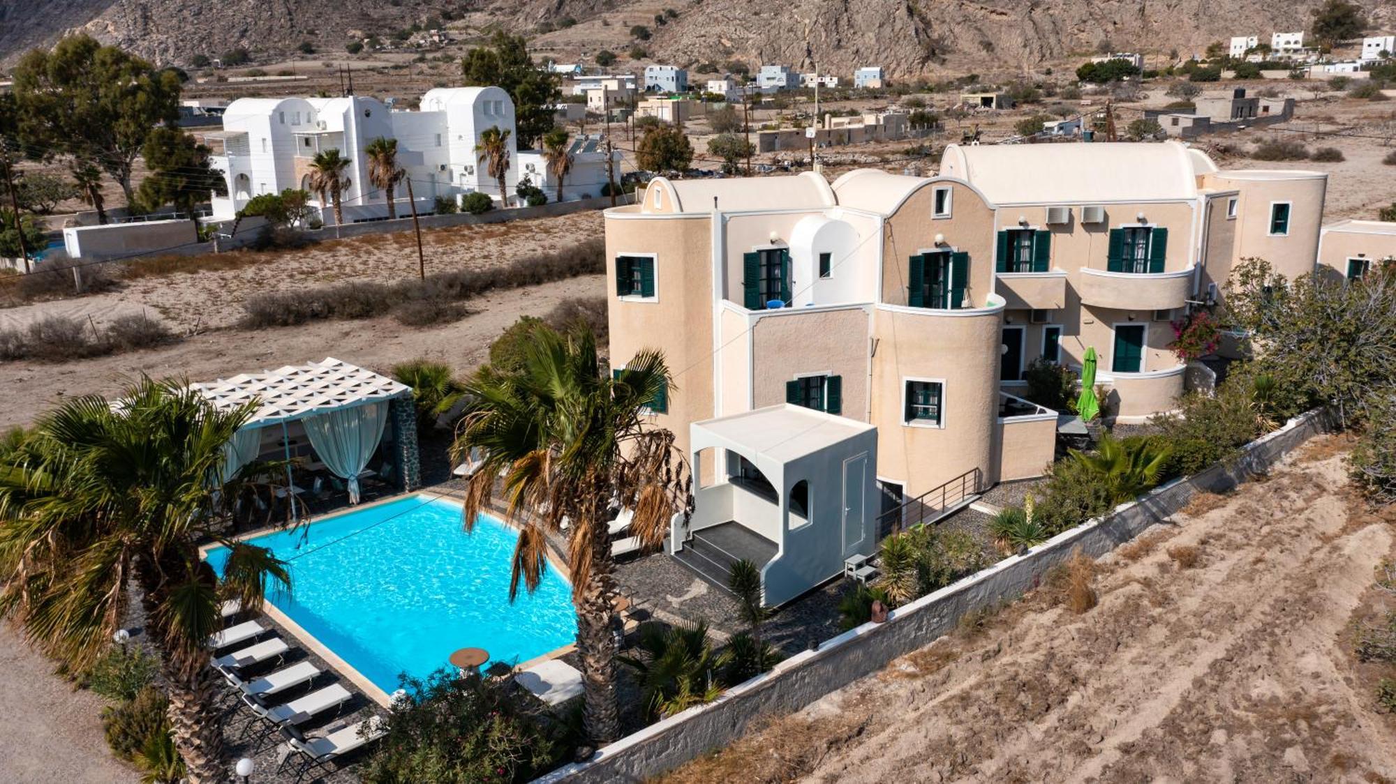 Villa Anemomilos Perissa ภายนอก รูปภาพ