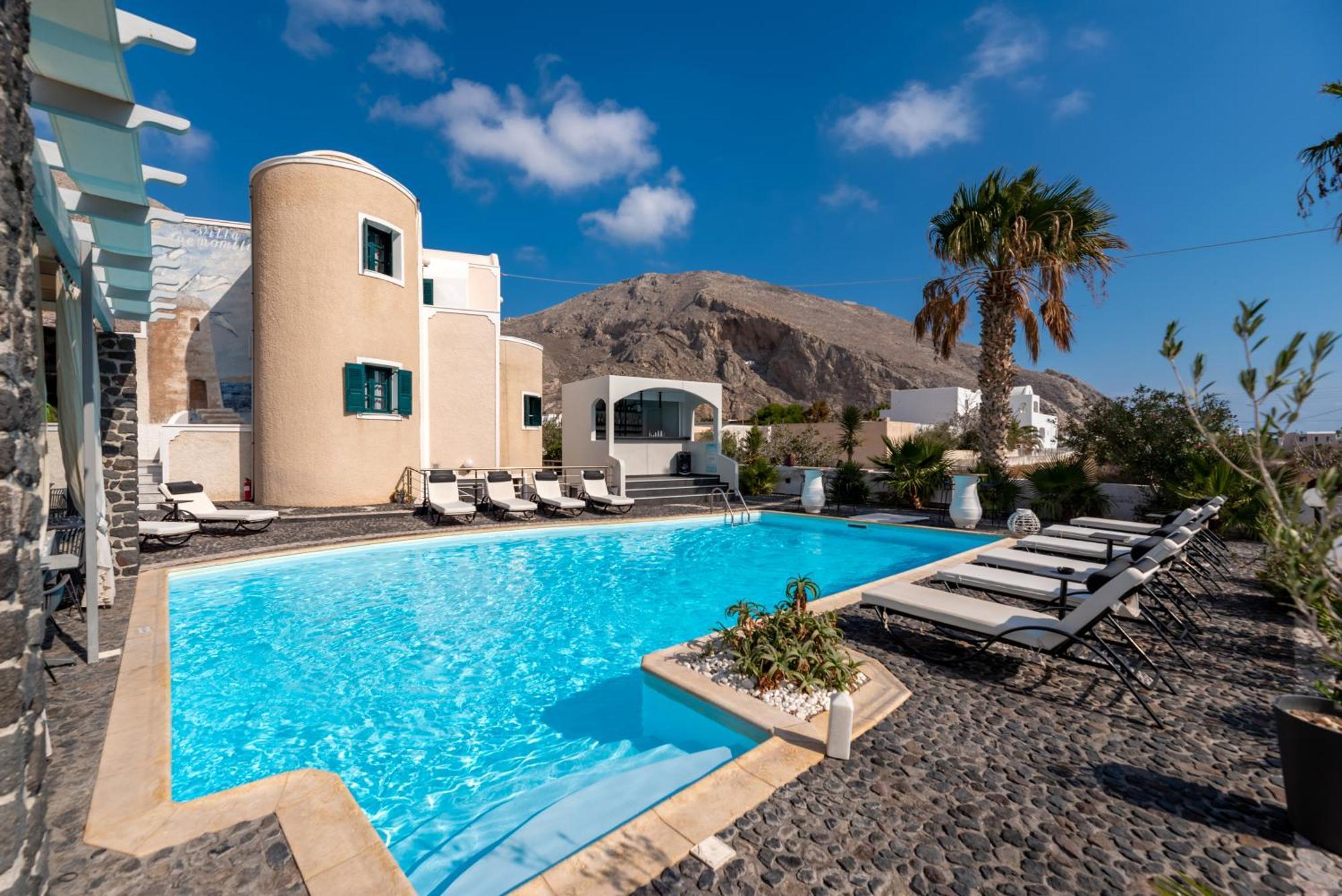 Villa Anemomilos Perissa ภายนอก รูปภาพ