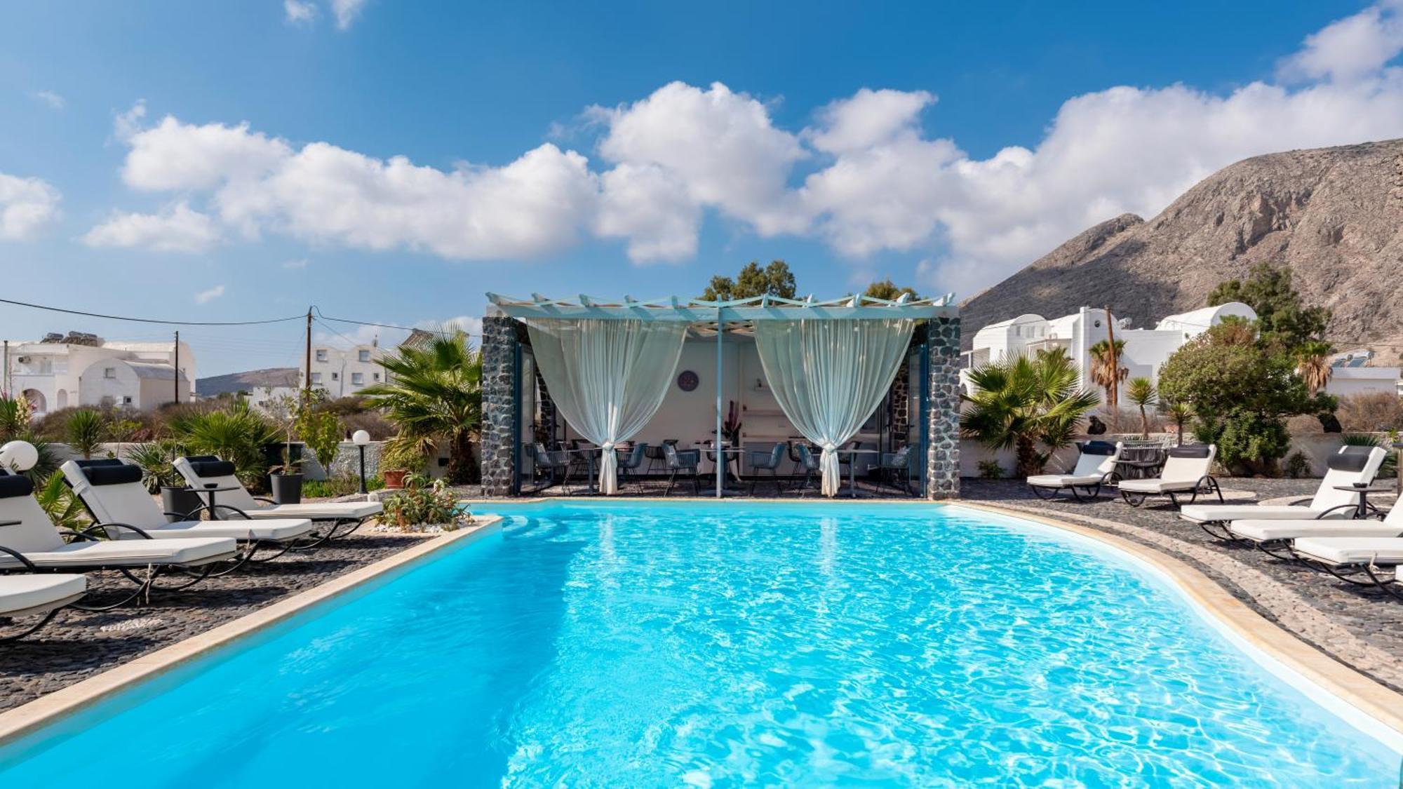 Villa Anemomilos Perissa ภายนอก รูปภาพ