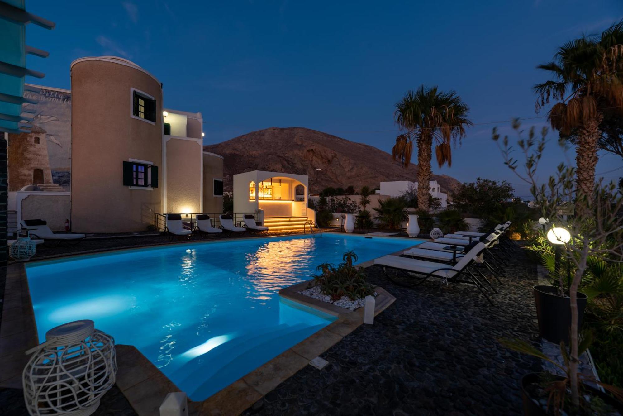 Villa Anemomilos Perissa ภายนอก รูปภาพ