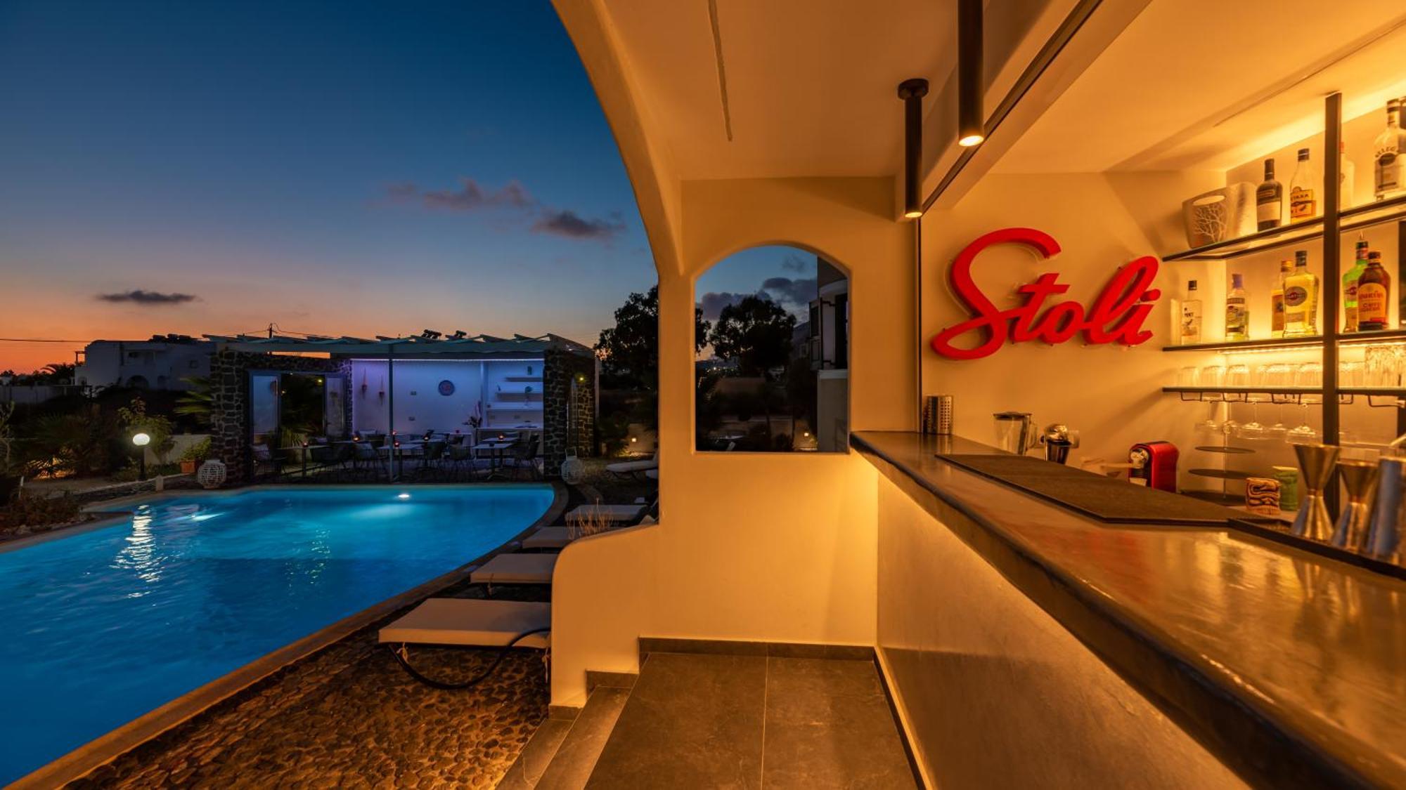 Villa Anemomilos Perissa ภายนอก รูปภาพ