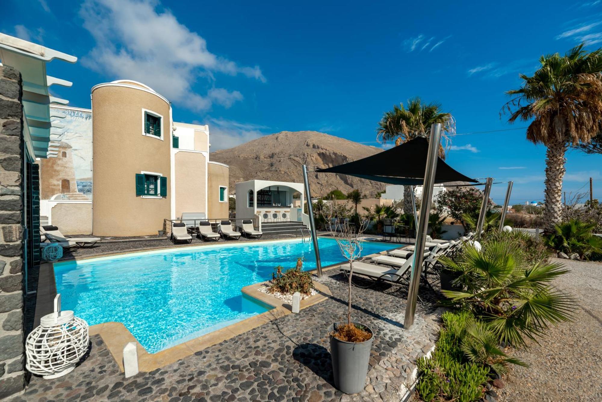 Villa Anemomilos Perissa ภายนอก รูปภาพ